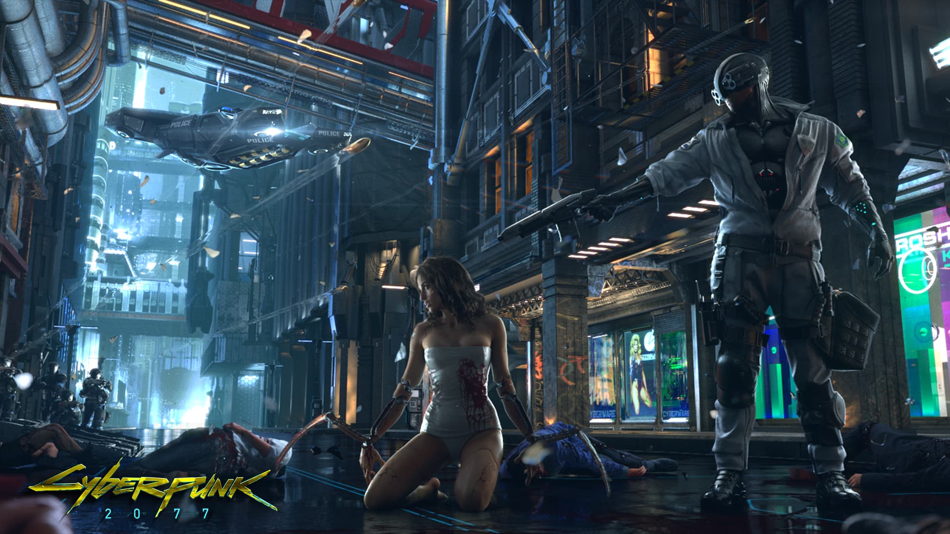 Скриншот игрового процесса Cyberpunk 2077 1