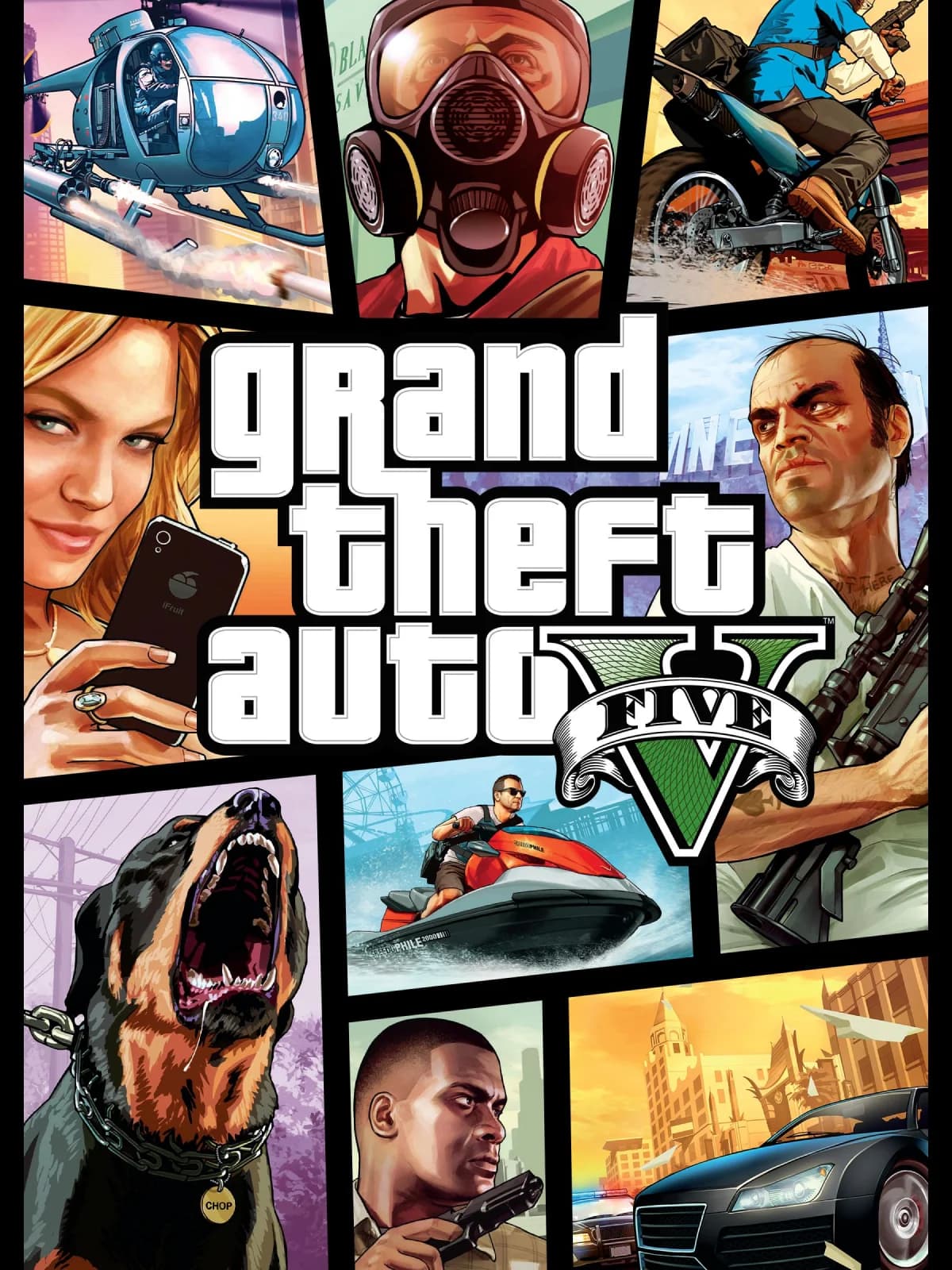 Обложка Grand Theft Auto V (GTA 5)