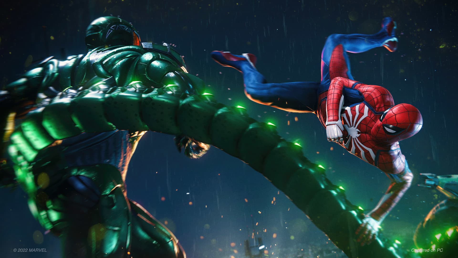 Скриншот игрового процесса Marvel Spider Man Remastered 1