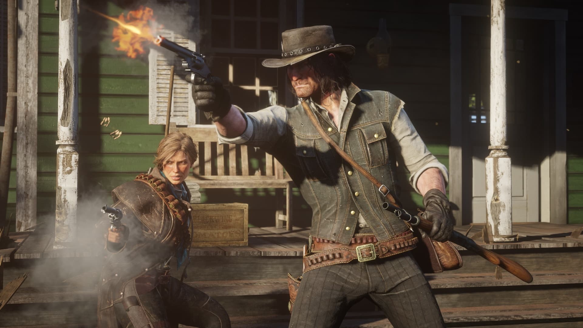 Скриншот игрового процесса Red Dead Redemption 2 (RDR 2) 1
