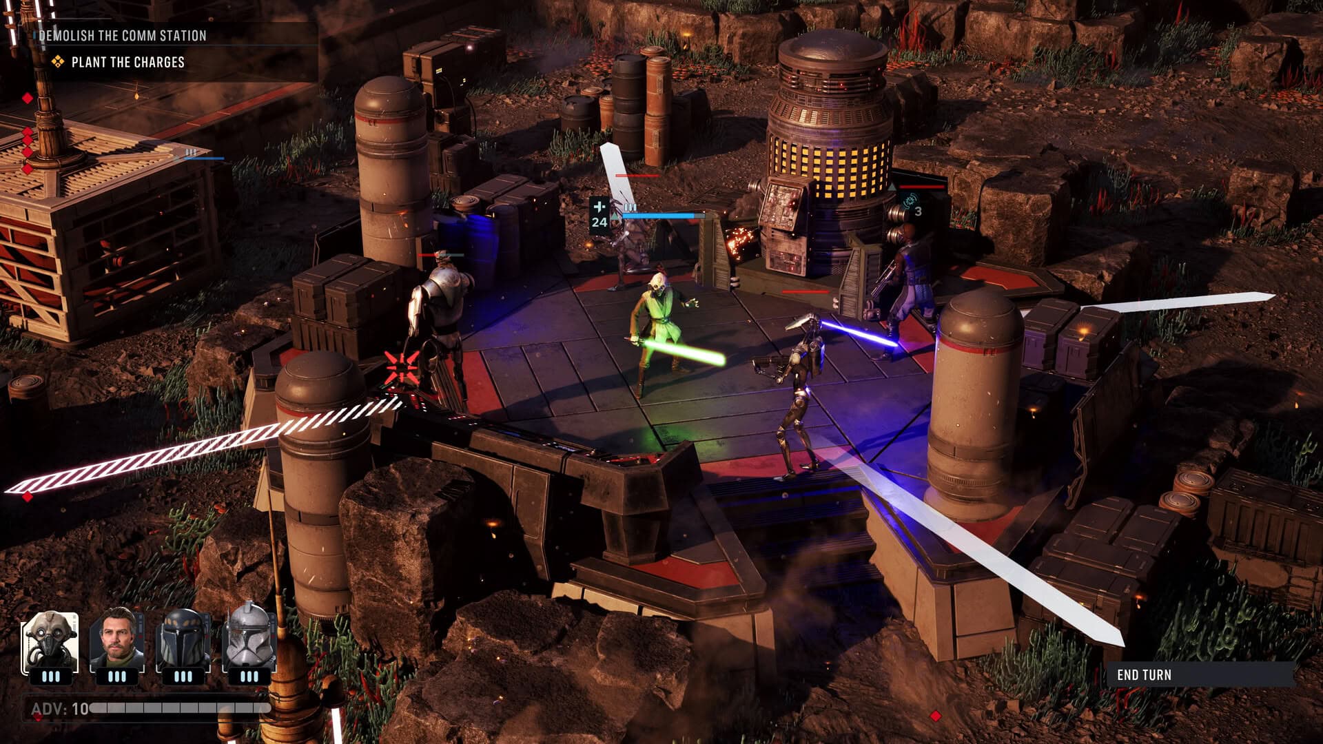 Скриншот игрового процесса STAR WARS Zero Company 2
