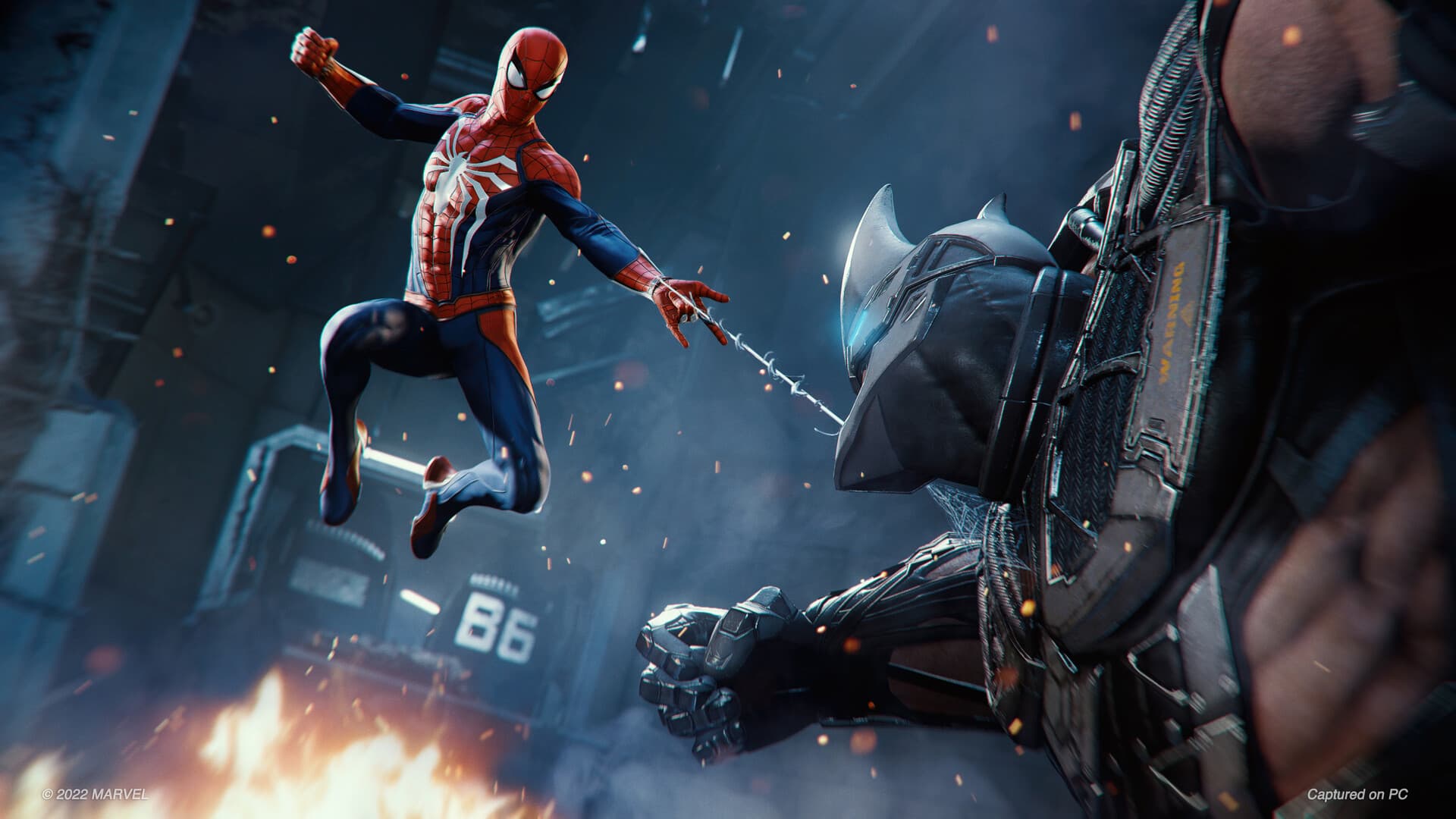 Скриншот игрового процесса Marvel Spider Man Remastered 2