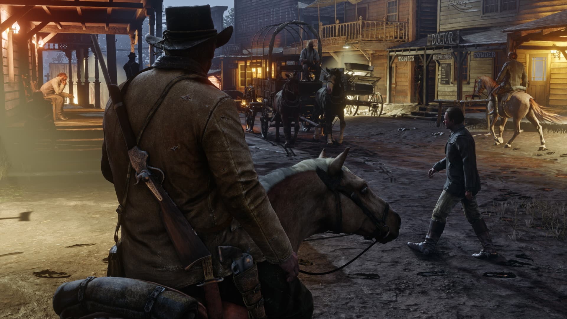Скриншот игрового процесса Red Dead Redemption 2 (RDR 2) 3