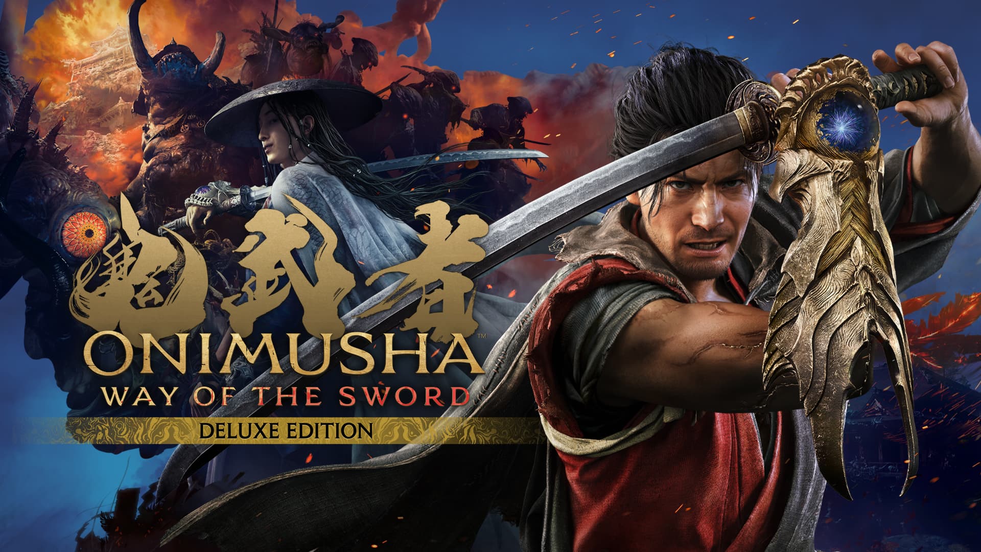 Обложка Onimusha: Way of the Sword Deluxe Edition
