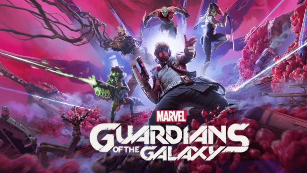 Обложка Marvel's Guardians of the Galaxy